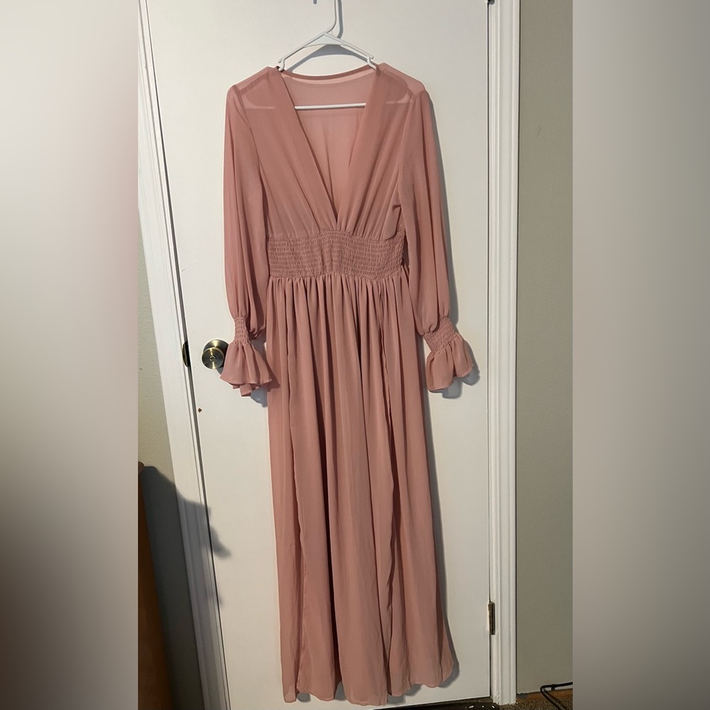 Elegant Pink SHEIN Dress